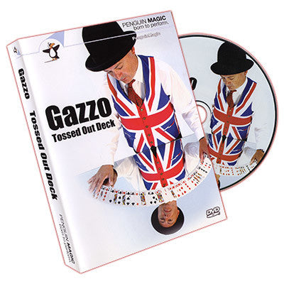 Gazzo Tossed Out Deck Red w/DVD by Gazzo