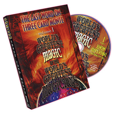 The Last Word on Three Card Monte Vol. 1 by L and L Publishing - DVD