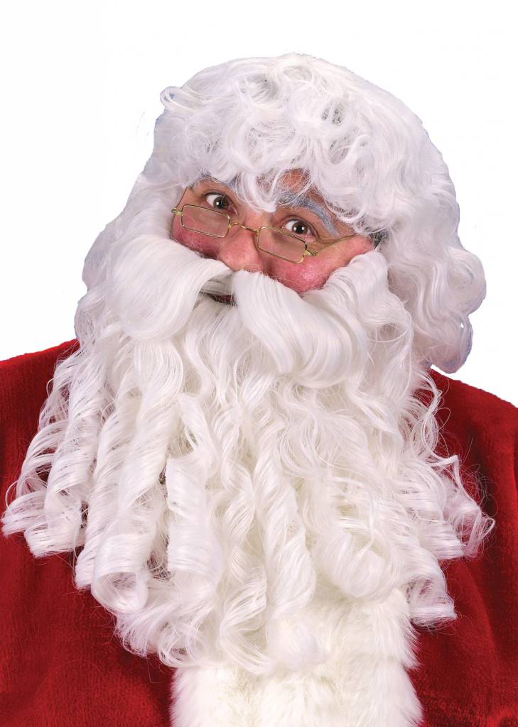 Economical Santa Wig And Beard Set (/201)