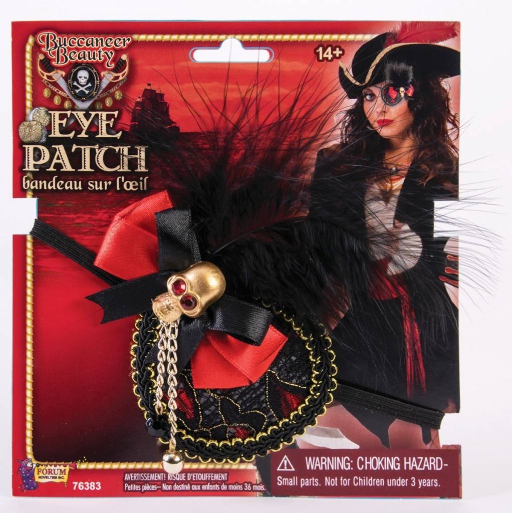 Pirate Eye Patch - Super Deluxe, Buccaneer Beauty