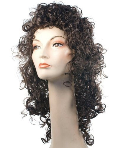 Woman Fancy Bargain Curly Brown Wig