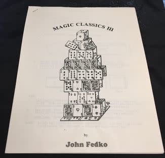 Used Book Magic Classics III By John Fedko NOTES