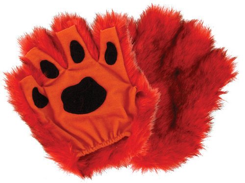 Fingerless Paws, Orange by Elope