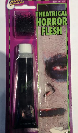 Theatrical Horror Flesh Grey tube looks black