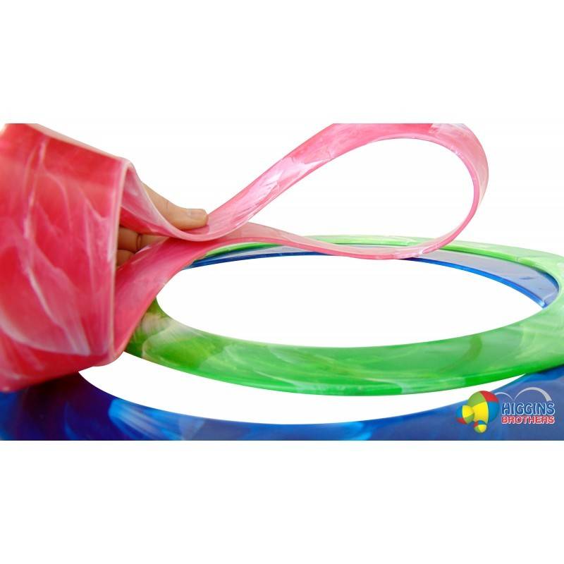 Juggling Flex Rings, 3 Set Red, Green, Blue by Higgins Brothers