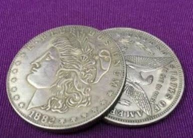 Flipper Coin Morgan Dollar Replica