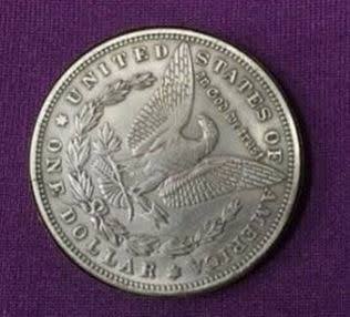 Flipper Coin Morgan Dollar Replica