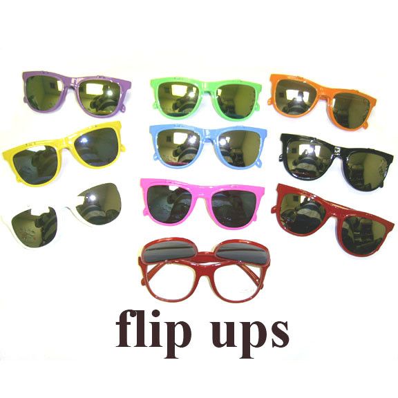 Sunglasses Flip Up Black