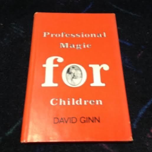 Book - USED Professional Magic For Children by David Ginn (M7)