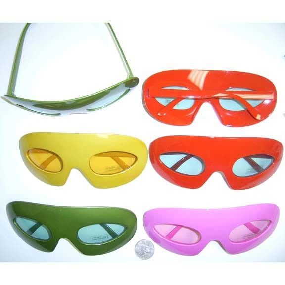 Sunglasses Half Mask Hot Pink