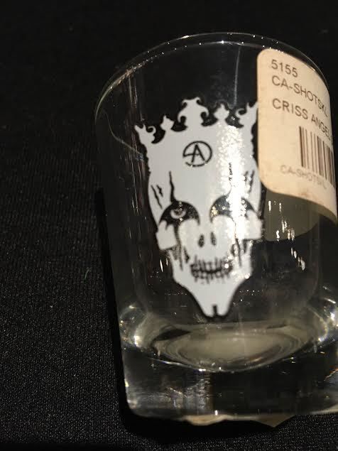 CRISS ANGEL SHOT GLASS SKULL by API Angel Productions Inc.