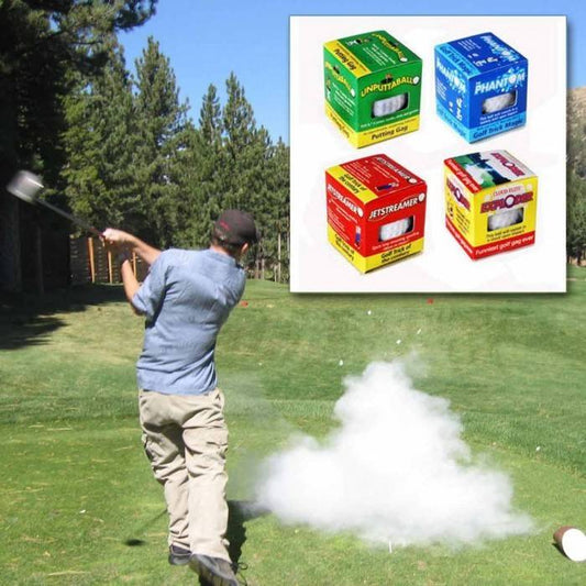 Awesome Foursome Trick Golf Ball Assortment Set by Trick Golfball Company Ltd.