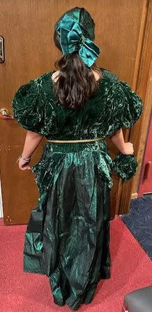 Gone With The Wind Scarlett O Hara inspired by Adult Costume Hand Made Size Medium