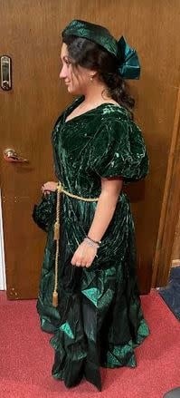 Gone With The Wind Scarlett O Hara inspired by Adult Costume Hand Made Size Medium