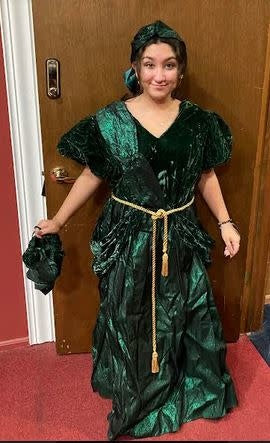 Gone With The Wind Scarlett O Hara inspired by Adult Costume Hand Made Size Medium