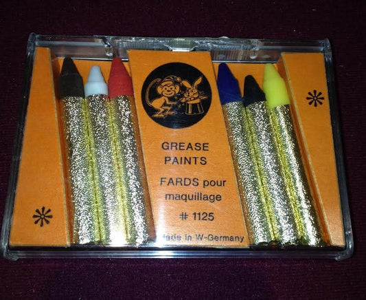 Party Pack 10 Sets 60pcs Total - Grease Paints - 6 Stick Set