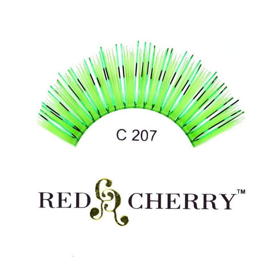 Eyelashes Green Mylar C207