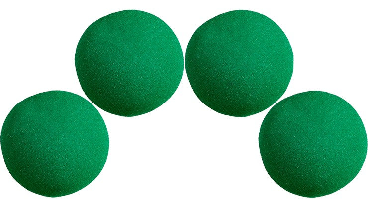 1 1/2 inch Super Soft Sponge Balls - Green (M13)