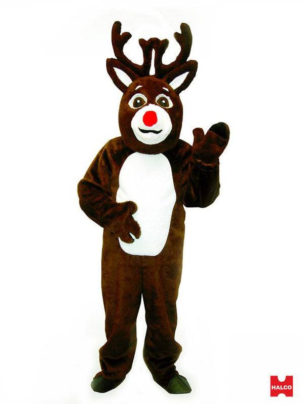 Reindeer Suit with Mascot Head 1294H