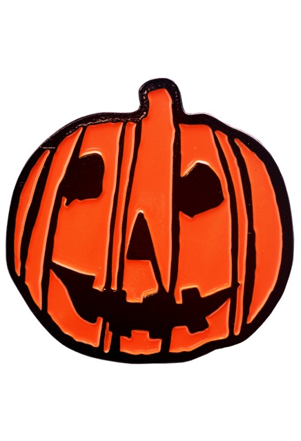 Pin - Halloween 2018, Pumpkin Logo by Trick or Treat Studios