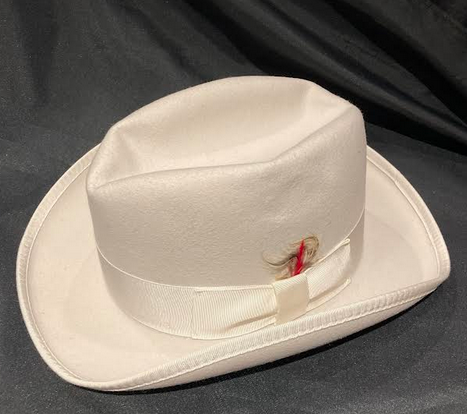 Vintage Hat Godfather - White 7 1/4 by Golden Gate Hat Co