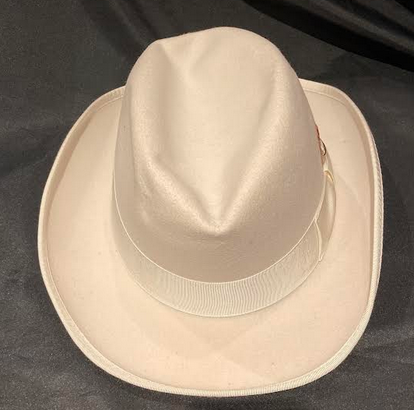 Vintage Hat Godfather - White 7 1/4 by Golden Gate Hat Co