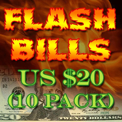 Flash Bills - Ten Pack $20.00 Denominations