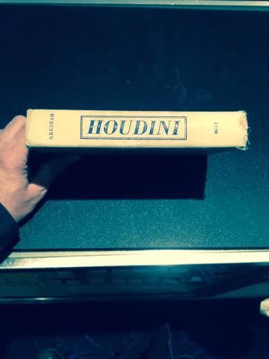 USED Houdini The Man Who Walked Through Walls by Gresham 1959 1st ed Hard Cover Book