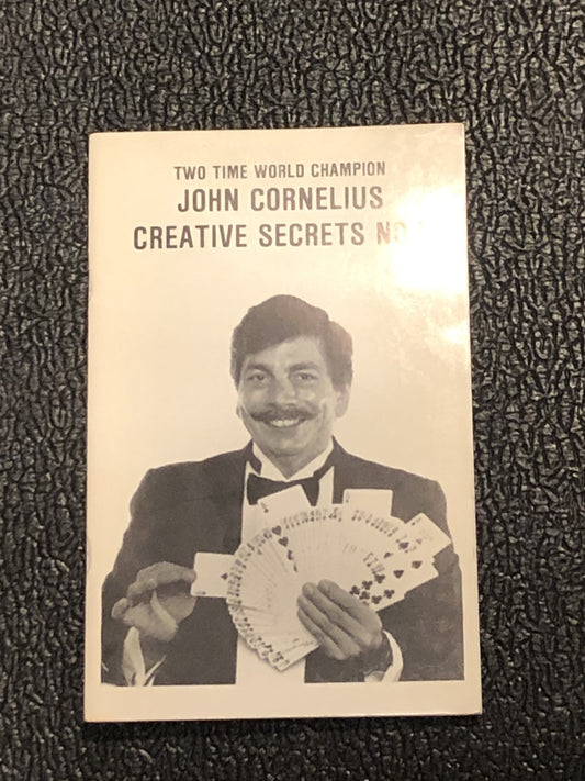 Used Book - John Cornelius Creative Secrets No. 1 By John Cornelius 1988 Soft Cover Pamphlet