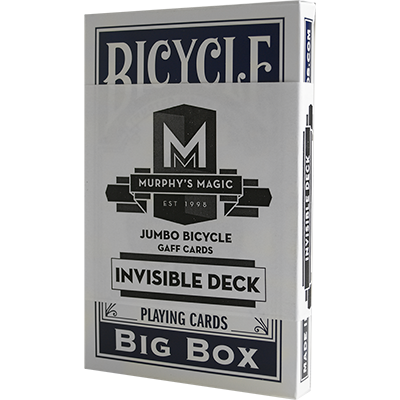 Jumbo Invisible Deck Bicycle Blue