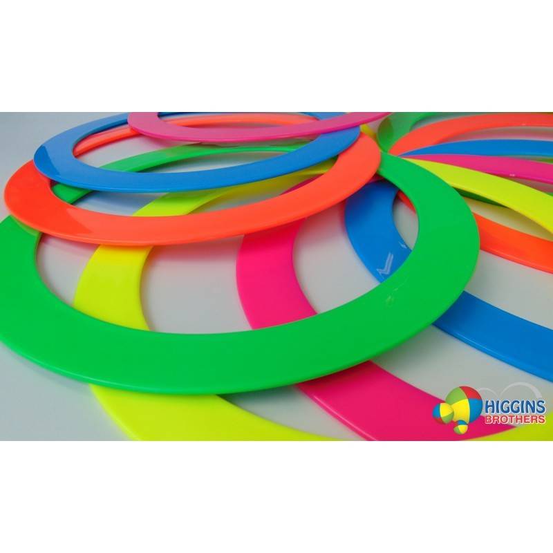 Juggling Rings 3 Set, Red, Green, Yellow  - Higgins Brothers  (M5)