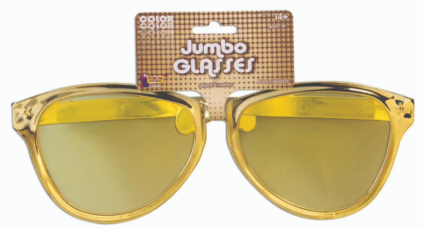 Sunglasses Jumbo Gold