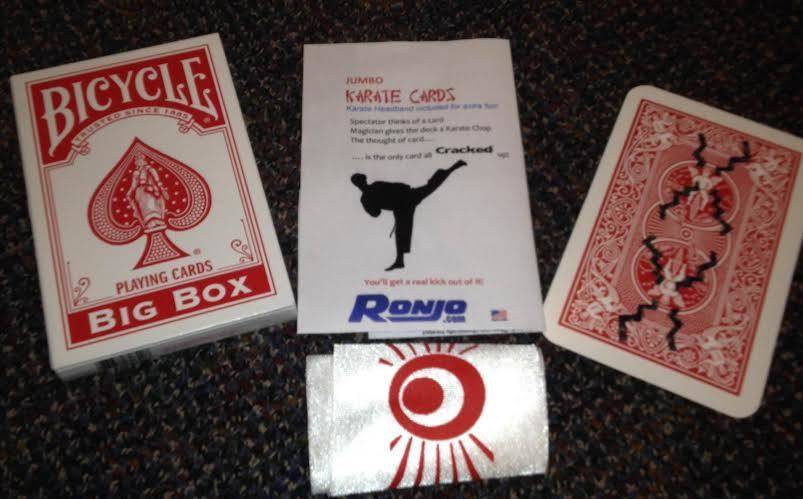 Karate Cards, Jumbo Bic - Card (S6)