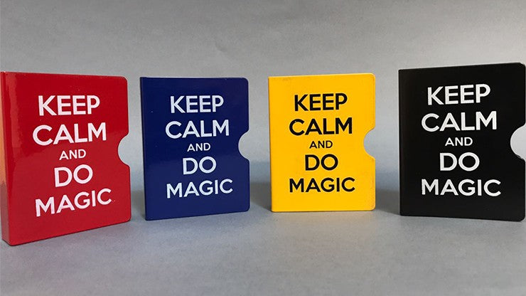 Card Guard, Blue Keep Calm and Do Magic by Bazar de Magia