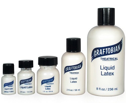 Liquid Latex Clear 8 oz. By Graftobian