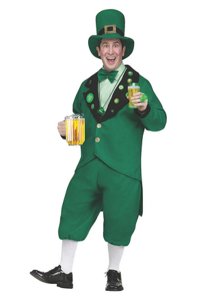 St. Pats Leprechaun Costume, Male One Size