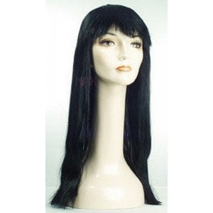 Long Pageboy, Black Wig