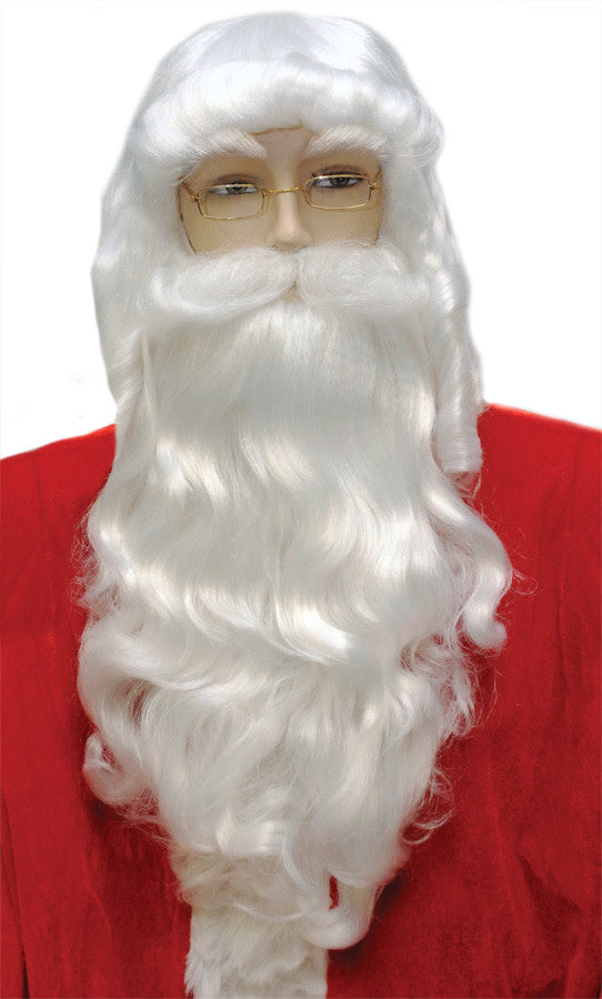 Long Santa Wig And Beard Set