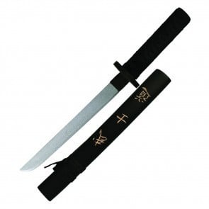 18 inch Wood Tanto Sword w/Scabbard