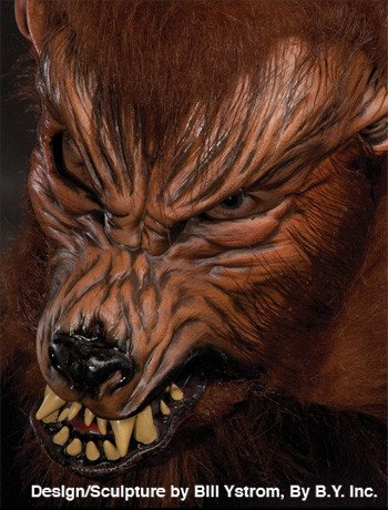 Howl O Ween Werewolf  Mask (/362)