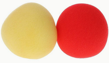 Color Changing Sponge Ball Red/Yellow