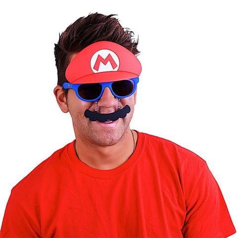 Sunglasses Super Mario Brothers Mario Sunstaches