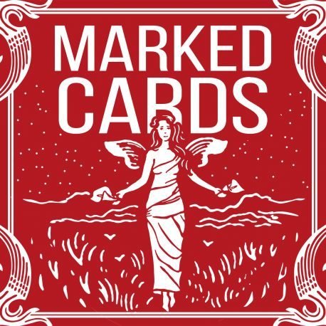 Marked Cards - Red Bicycle Maiden Back by Penguin Magic