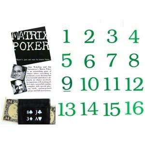 Matrix Poker By  Jim Steinmeyer and Alan Wakeling from Royal Magic