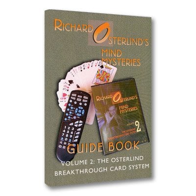 Book - Mind Mysteries Guide Book Vol. 2: The  Breakthrough Card System by Richard Osterlind (M7)