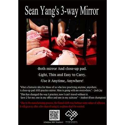 3-Way Mirror / Close-Up Mat by Sean Yang from Magic Soul(M9)