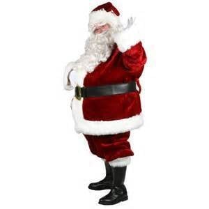 Luxury Santa Suit Large Jacket Size Up to 66 Chest