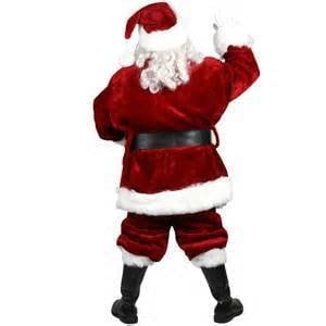 Luxury Santa Suit Large Jacket Size Up to 66 Chest