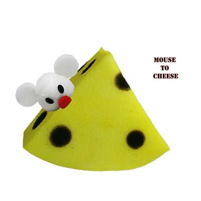 Sponge Mouse to Cheese by Fun Time Magic