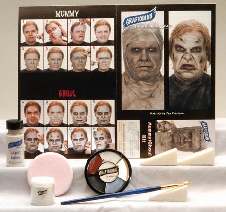 Zombie / Mummy Theatrical Make-Up Kit (C3)